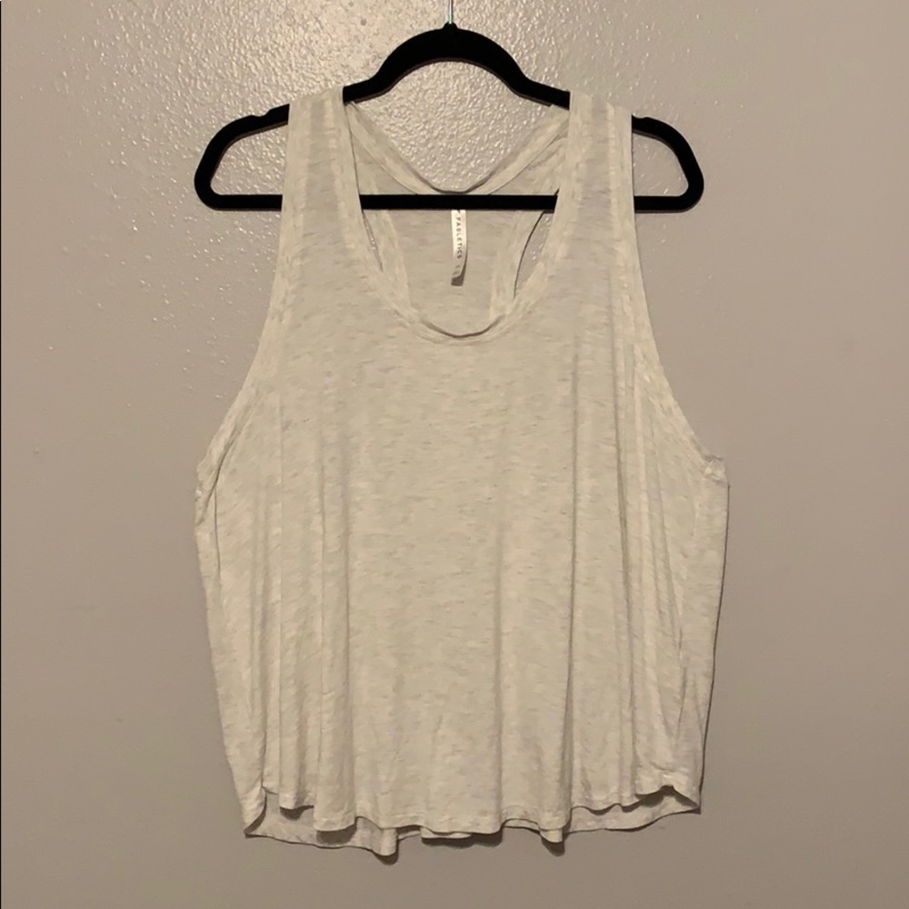 NWOT Fabletics Cropped Racerback Tank